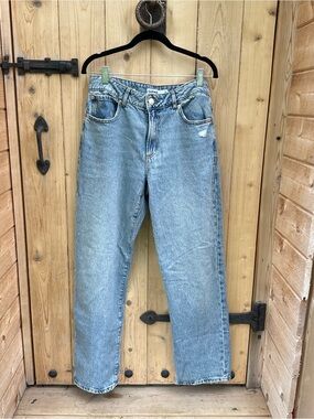 Garage Jeans Light Blue High-Rise Slouchy Jeans